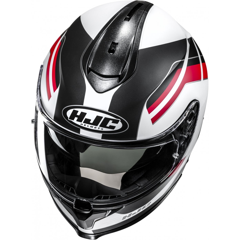 Integralna motociklistička kaciga HJC C70N Belis MC1SF crno-bijelo-crvena