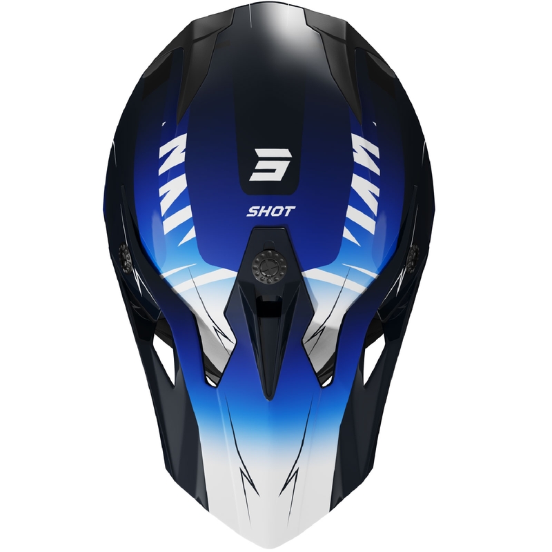 Dječja kaciga za motocross Shot Pulse X-Trem plava
