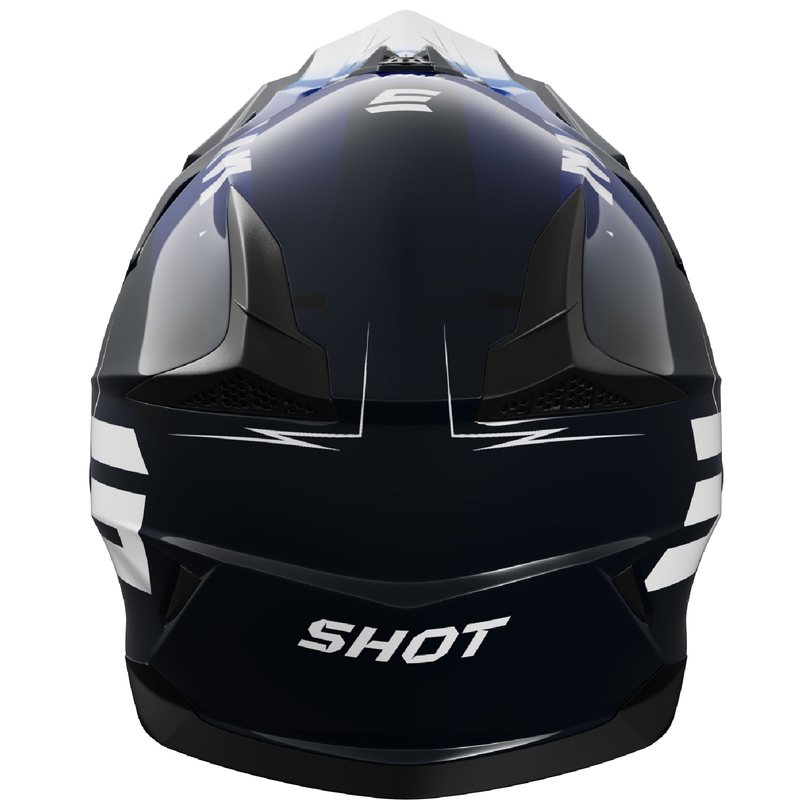 Dječja kaciga za motocross Shot Pulse X-Trem plava