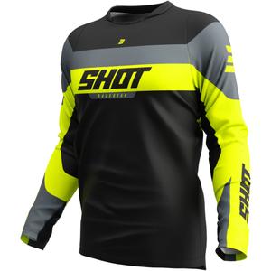 Motocross dres Shot Devo League fluo žuti