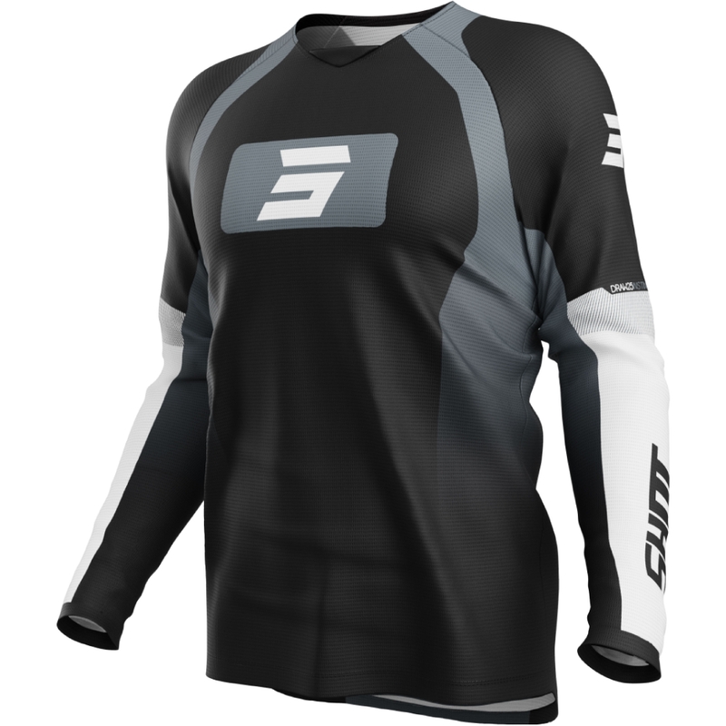 Motocross dres Shot Draw Instinct sivi