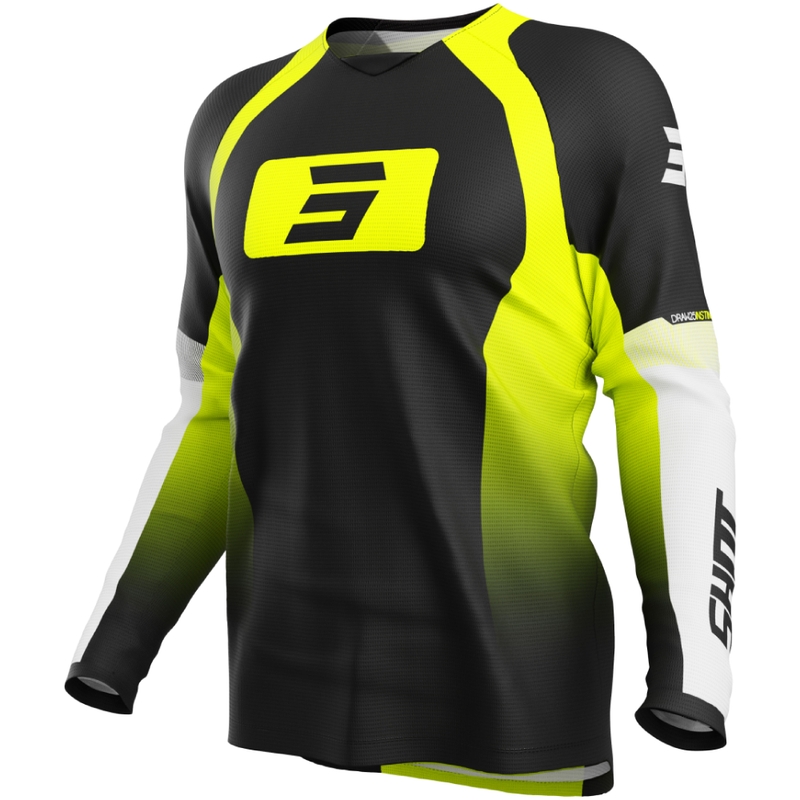 Motocross dres Shot Draw Instinct fluo žuti