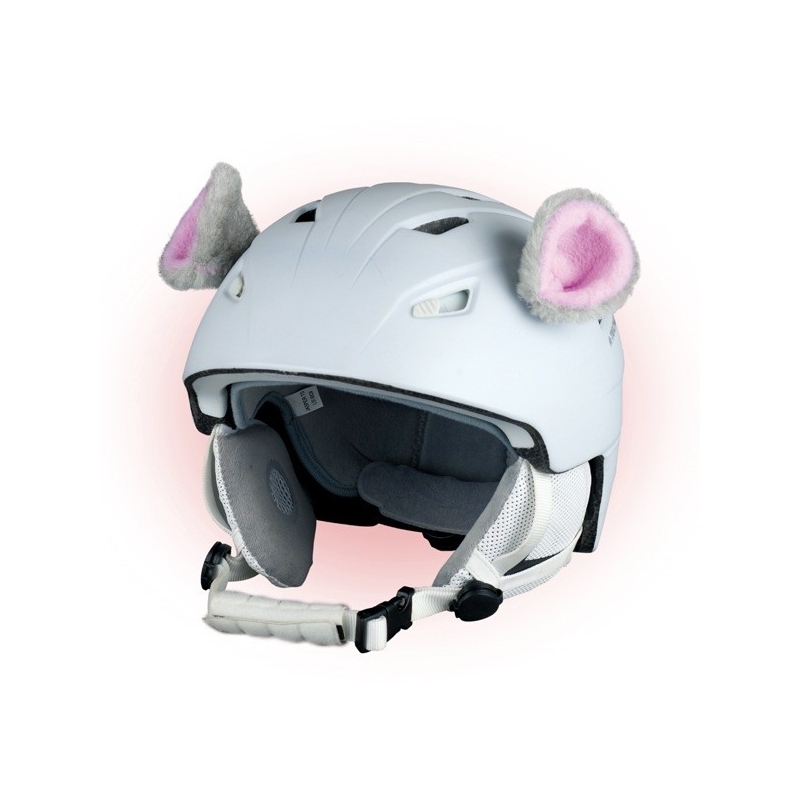 Uši na kacigi Mouse roze