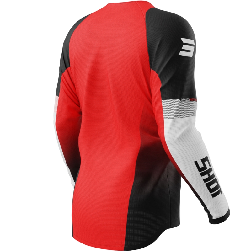 Motocross dres Shot Draw Instinct crveni