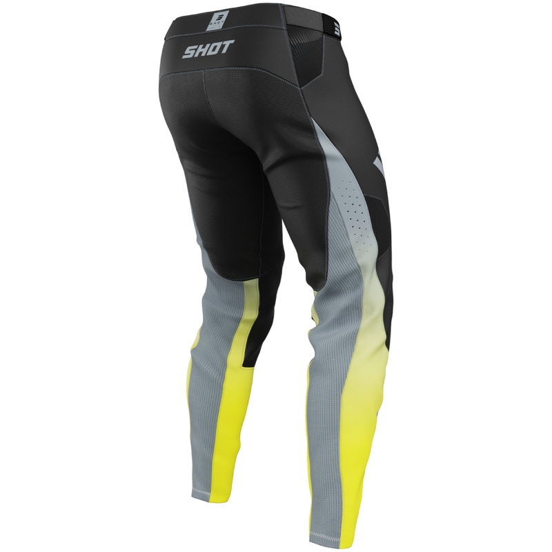 Shot Aerolite HVA motocross hlače crno-sive
