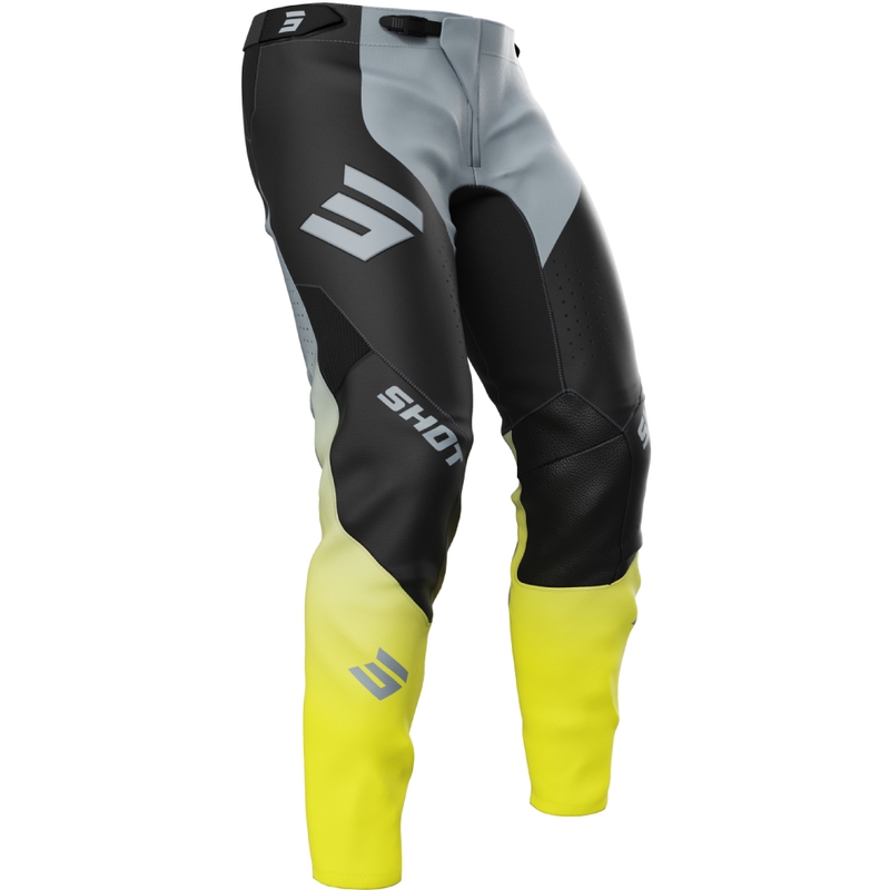 Shot Aerolite HVA motocross hlače crno-sive