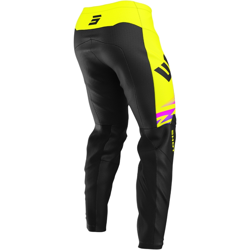 Motocross hlače Shot Devo X-Trem fluo žute