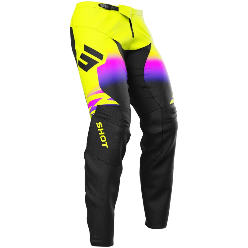 Motocross hlače Shot Devo X-Trem fluo žute