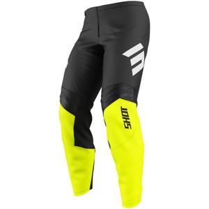 Motocross hlače Shot Draw Instinct fluo žute
