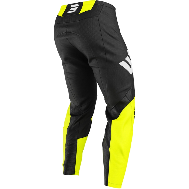 Motocross hlače Shot Draw Instinct fluo žute