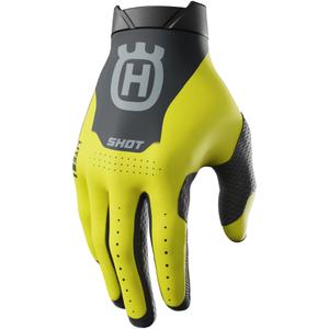 Rukavice za motocross Shot Lite HVA crne