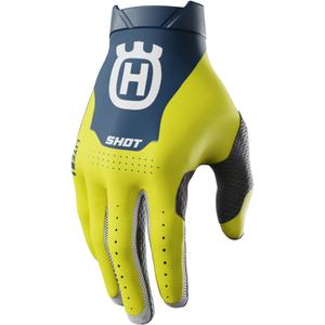 Motocross rukavice Shot Lite HVA plave