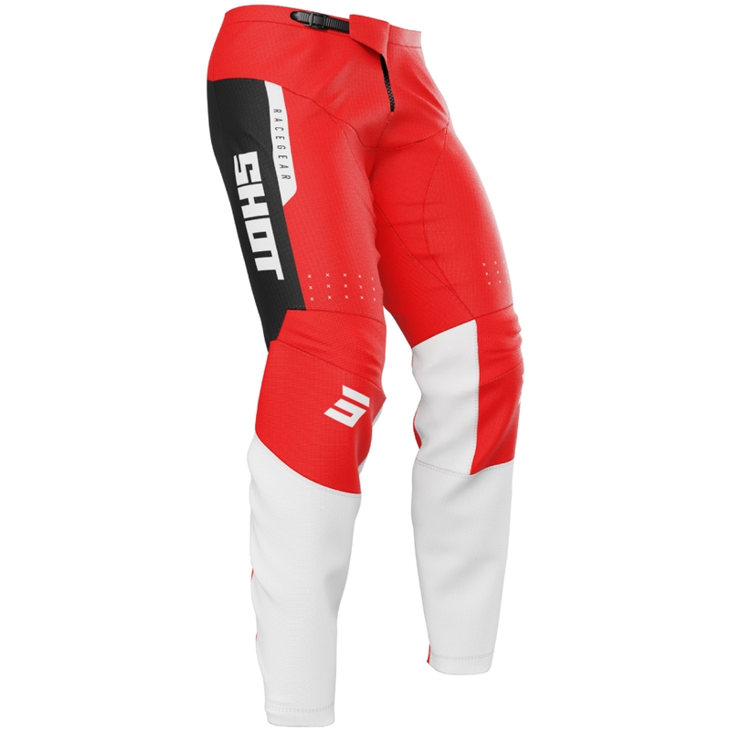 Shot Draw League crvene motocross hlače za djecu
