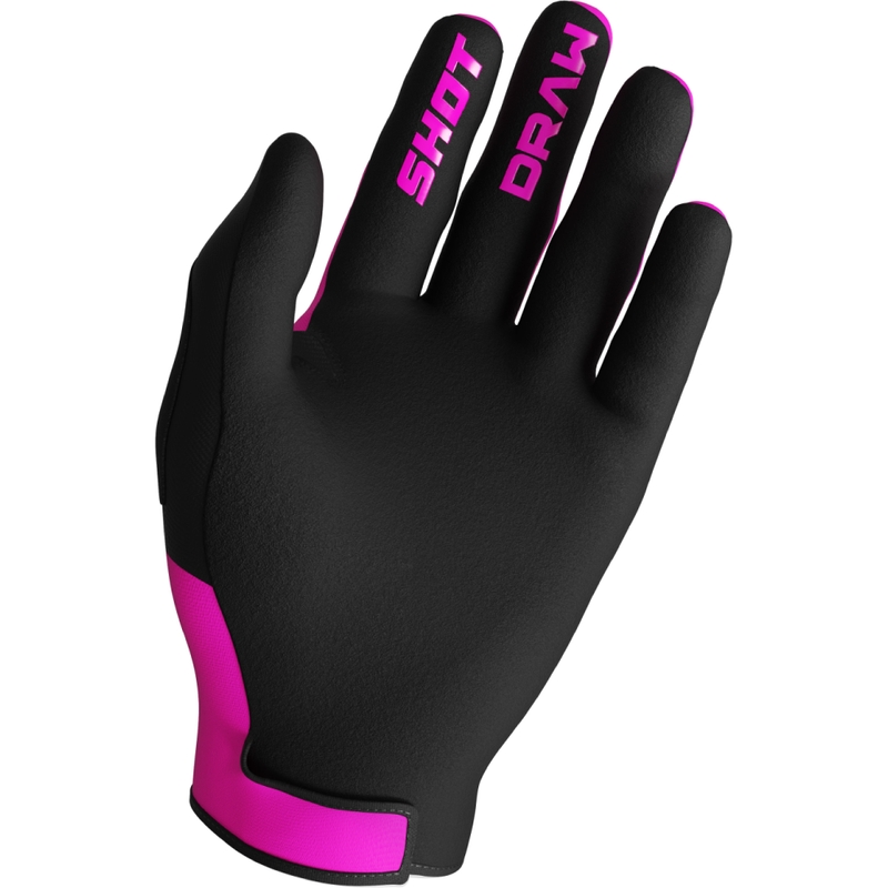 Dječje rukavice za motocross Shot Draw Sky pink