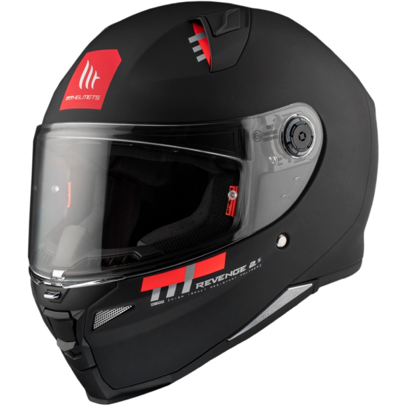Integralna motociklistička kaciga MT REVENGE 2 S SOLID A1 mat crna