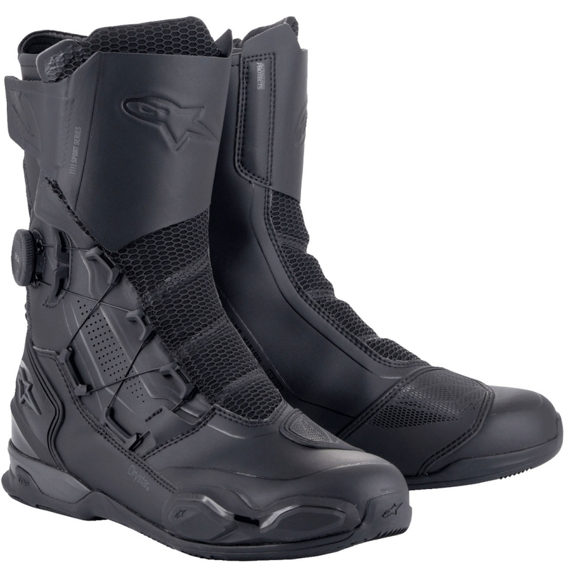 Motorističke čizme Alpinestars SP-X BOA Drystar crno-tamno sive