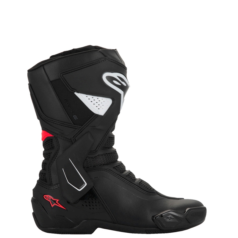 Alpinestars Stella SMX-6 3 ženske motociklističke čizme crno-bijele-ružičaste