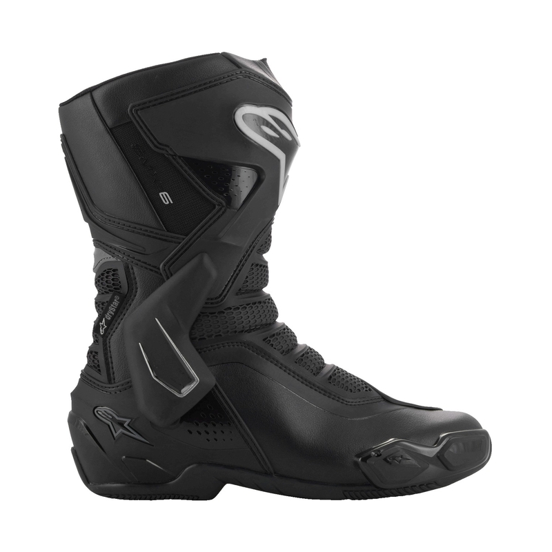 Ženske motorističke čizme Alpinestars Stella SMX-6 3 Drystar crno-srebrne