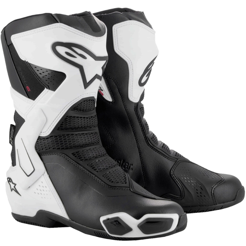 Ženske motorističke čizme Alpinestars Stella SMX-6 3 Drystar bijelo-crne