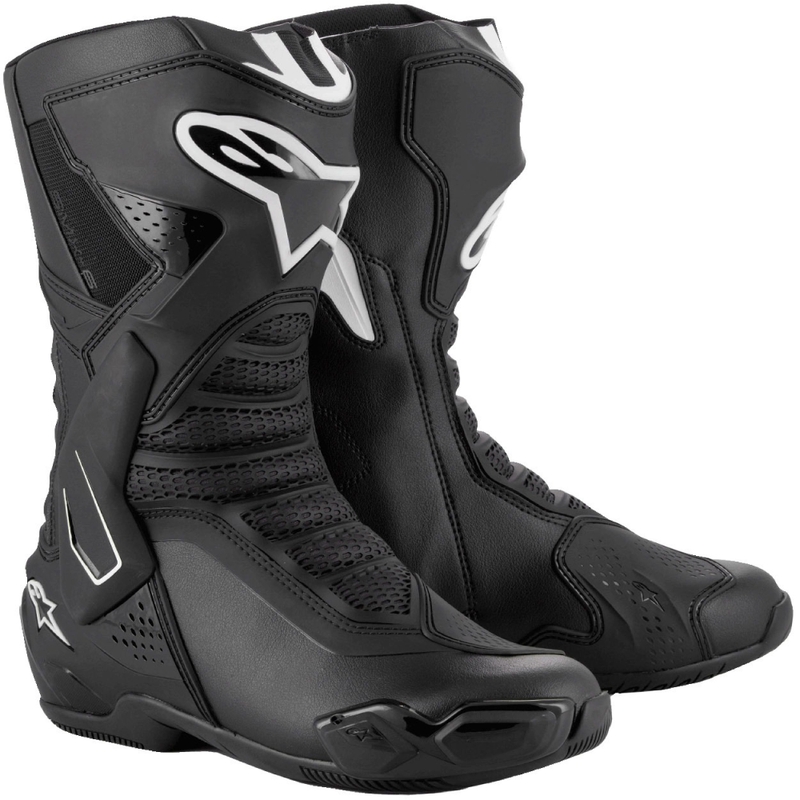 Motorističke čizme Alpinestars SMX-6 3 crno-bijele