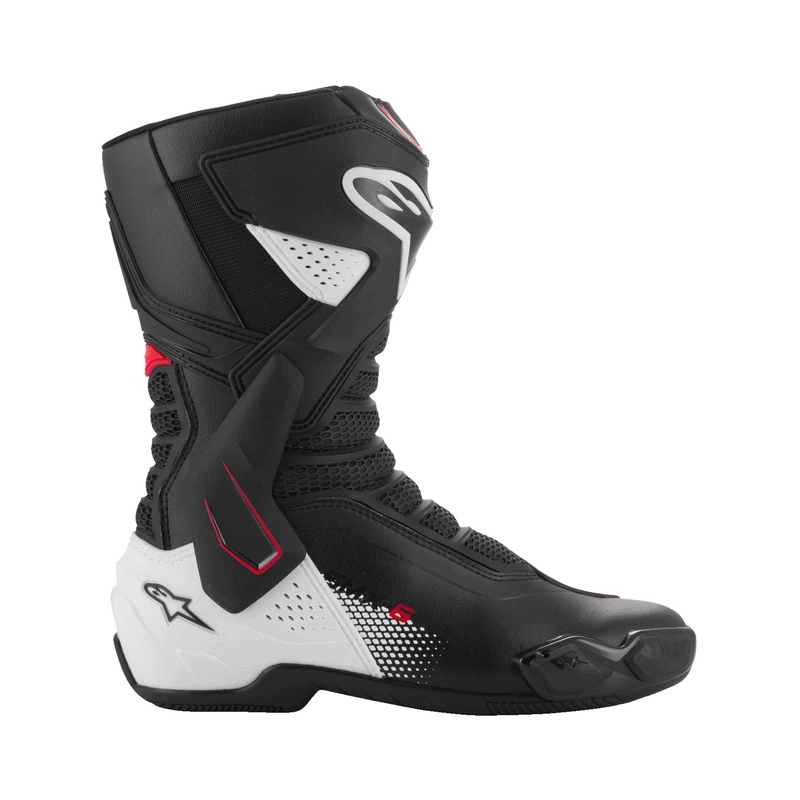 Motorističke čizme Alpinestars SMX-6 3 crno-bijelo-crvene