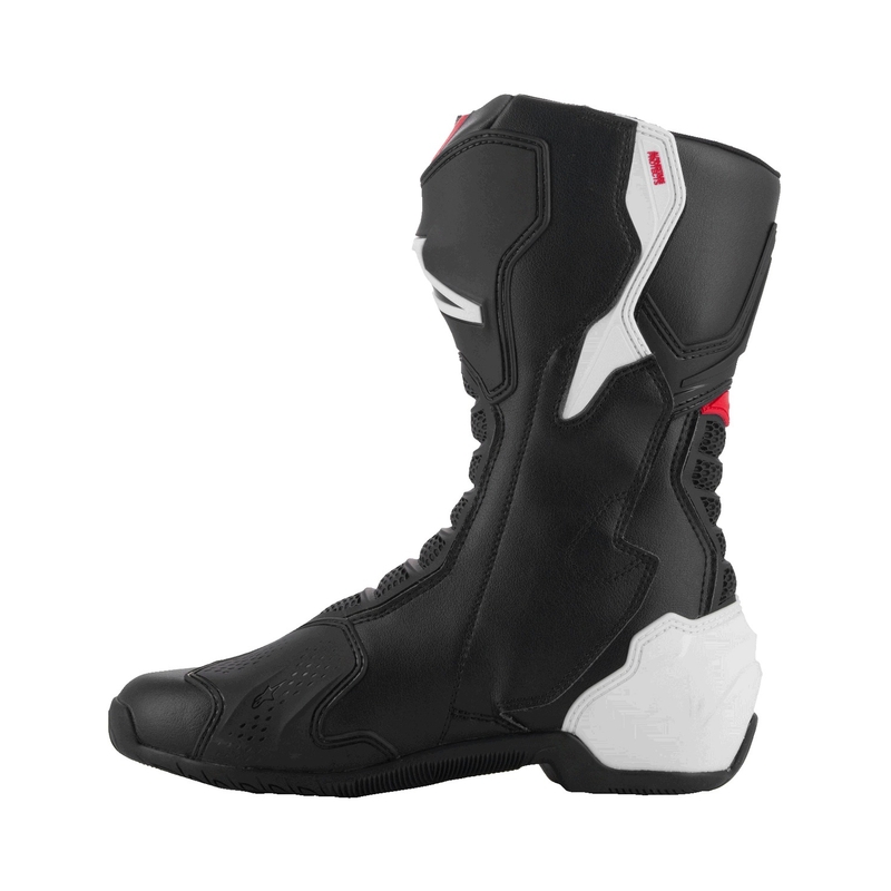 Motorističke čizme Alpinestars SMX-6 3 crno-bijelo-crvene