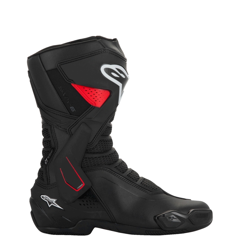 Motorističke čizme Alpinestars SMX-6 3 Drystar crno-crvene