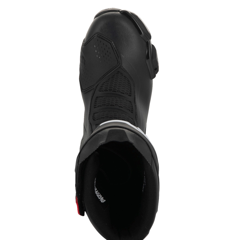 Motorističke čizme Alpinestars SMX-6 3 Drystar crno-crvene