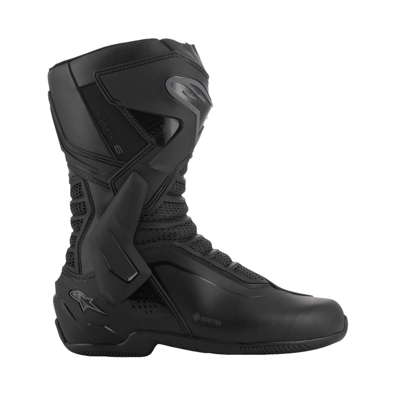 Motorističke čizme Alpinestars SMX-6 3 Gore-Tex crno-tamno sive