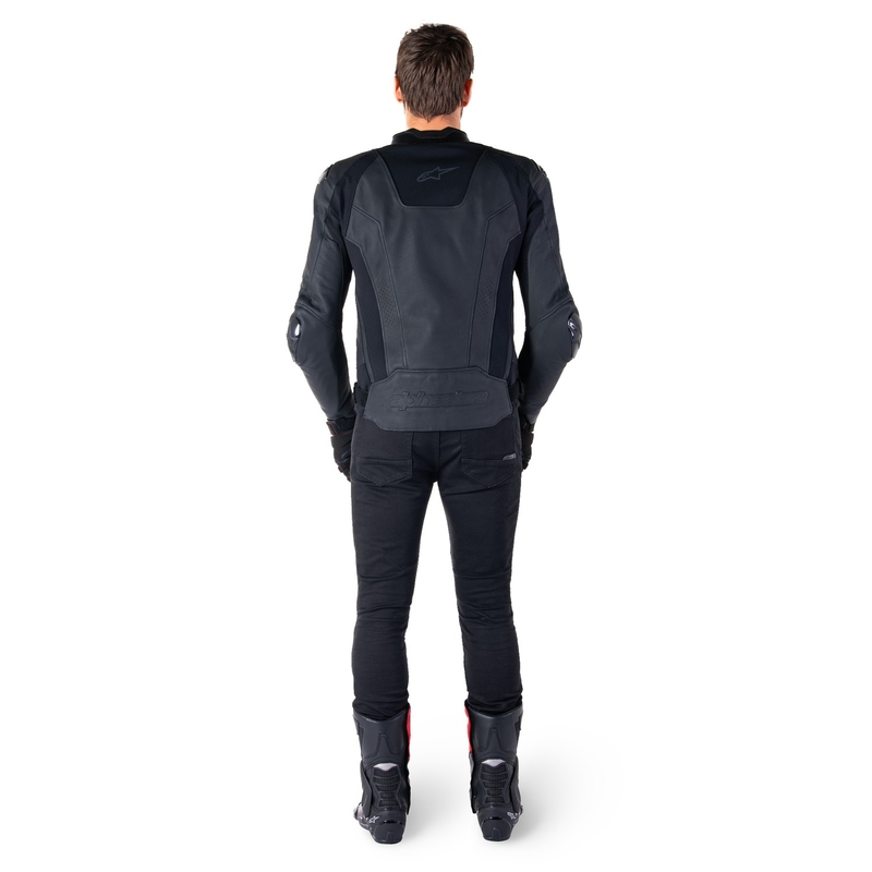 Alpinestars Missile 3 kožna motoristička jakna crno-crna