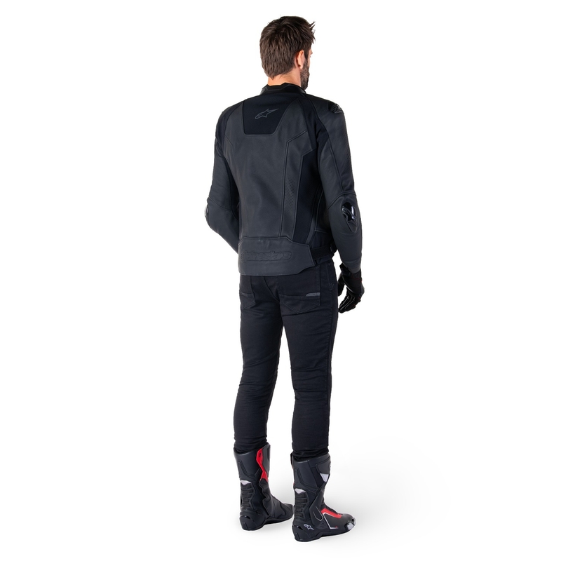 Alpinestars Missile 3 kožna motoristička jakna crno-crna