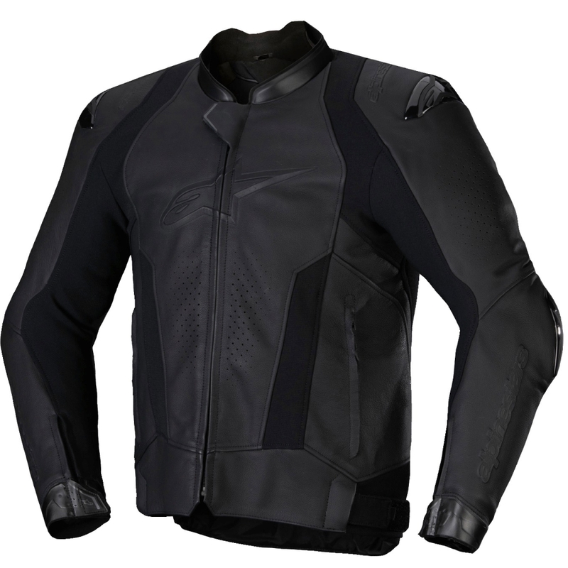 Alpinestars Missile 3 kožna motoristička jakna crno-crna