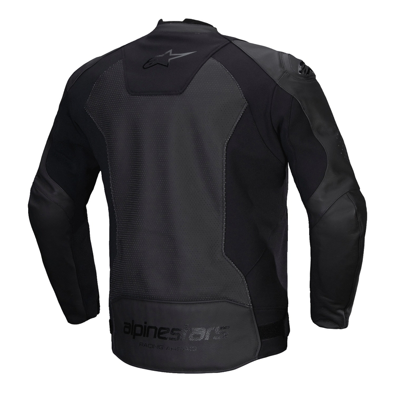 Alpinestars Faster 3 Airflow kožna motoristička jakna crno-crna