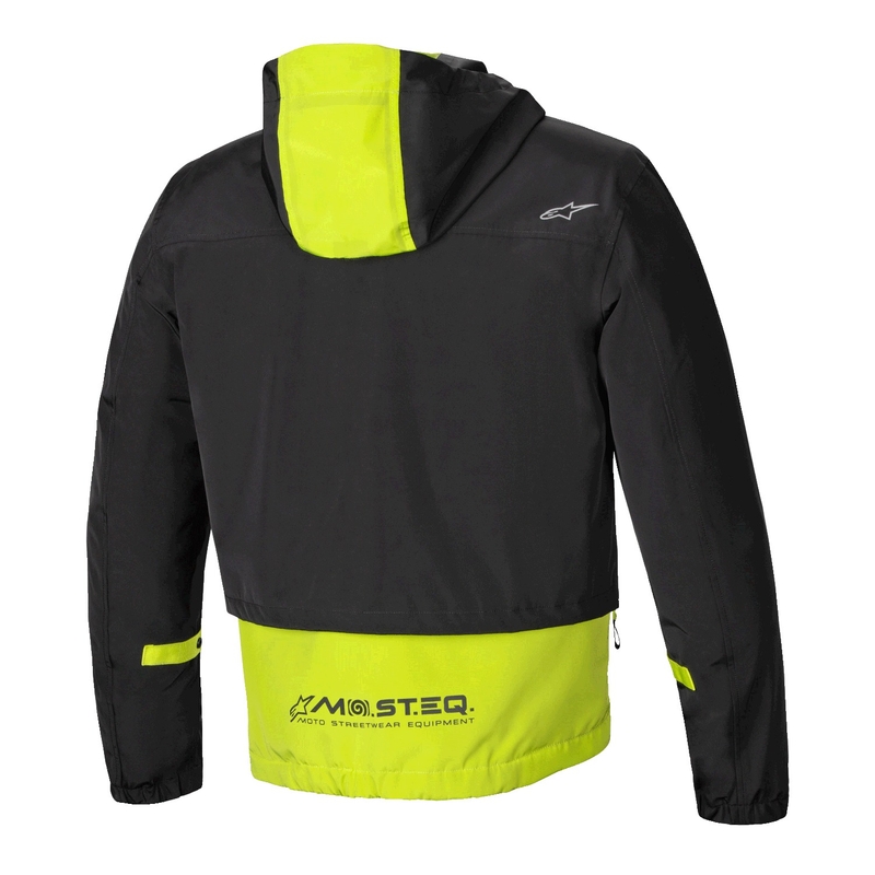 Alpinestars Mootant Waterproof Parka motociklistička jakna crno-fluo žuta