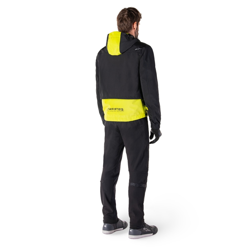 Alpinestars Mootant Waterproof Parka motociklistička jakna crno-fluo žuta