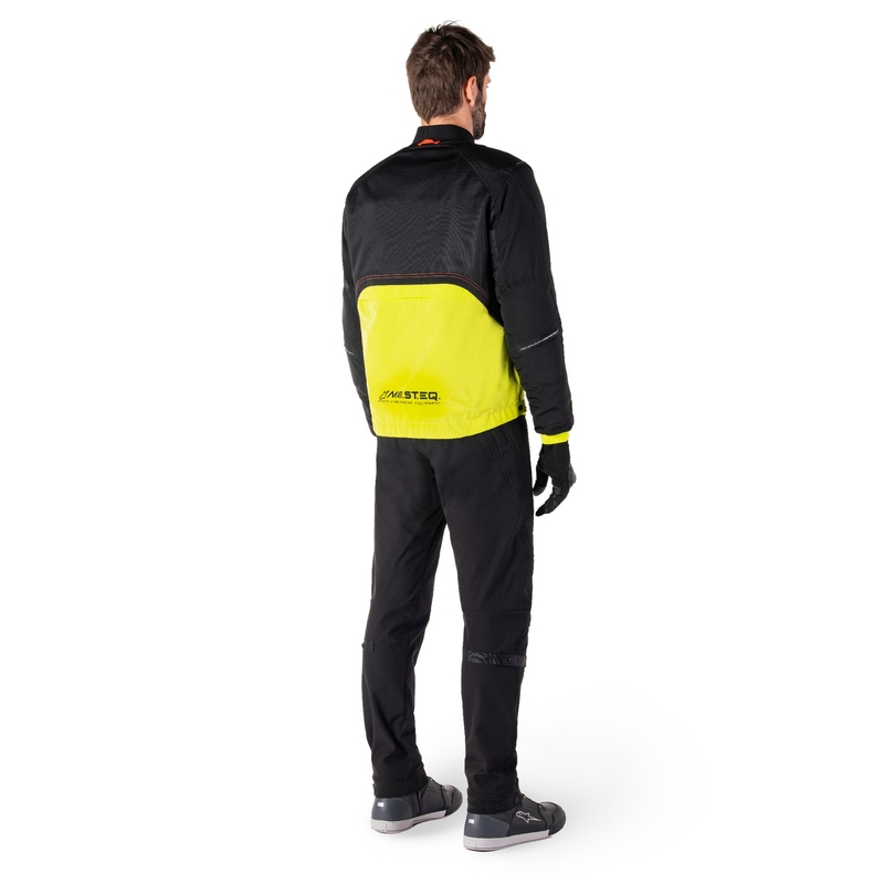 Alpinestars Mootant Waterproof Parka motociklistička jakna crno-fluo žuta