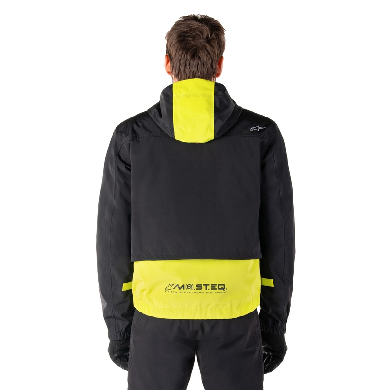 Alpinestars Mootant Waterproof Parka motociklistička jakna crno-fluo žuta
