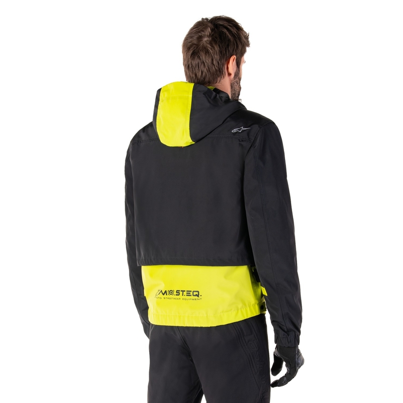 Alpinestars Mootant Waterproof Parka motociklistička jakna crno-fluo žuta