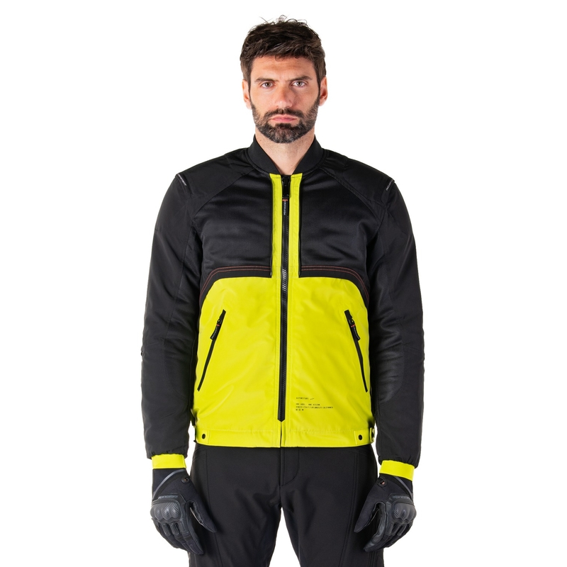 Alpinestars Mootant Waterproof Parka motociklistička jakna crno-fluo žuta