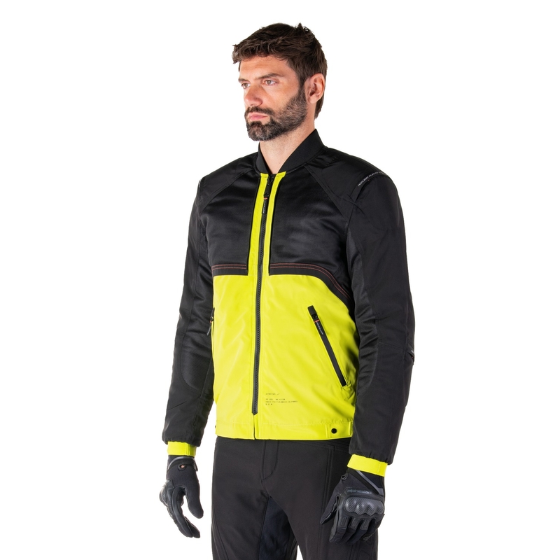 Alpinestars Mootant Waterproof Parka motociklistička jakna crno-fluo žuta