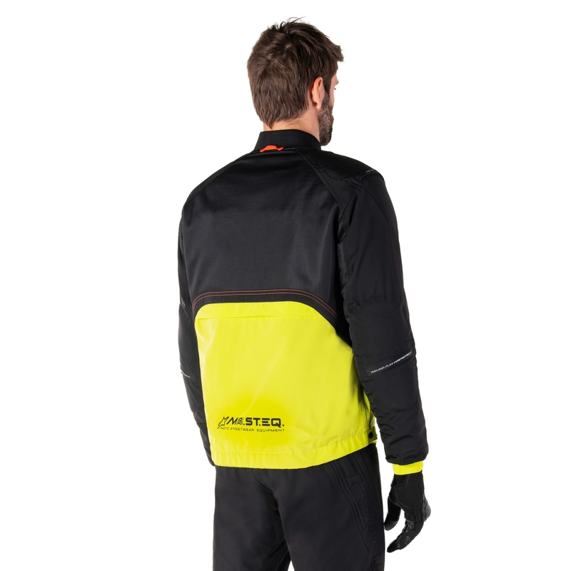 Alpinestars Mootant Waterproof Parka motociklistička jakna crno-fluo žuta