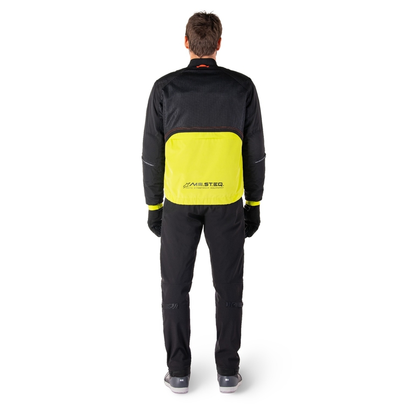 Alpinestars Mootant Waterproof Parka motociklistička jakna crno-fluo žuta