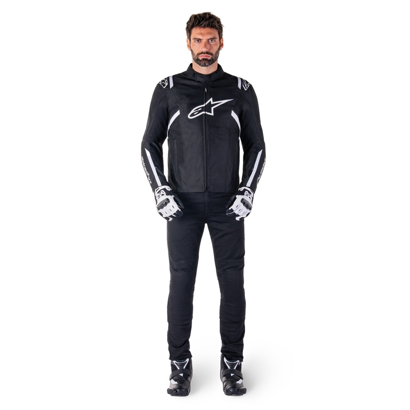 Alpinestars T-SPS 2 Vodootporna motociklistička jakna crno-bijela