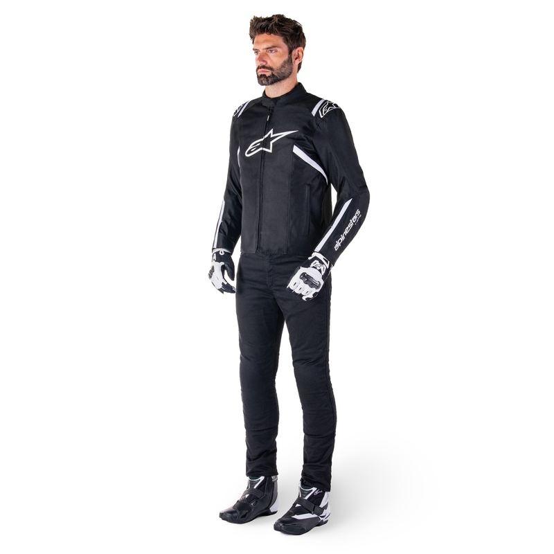 Alpinestars T-SPS 2 Vodootporna motociklistička jakna crno-bijela