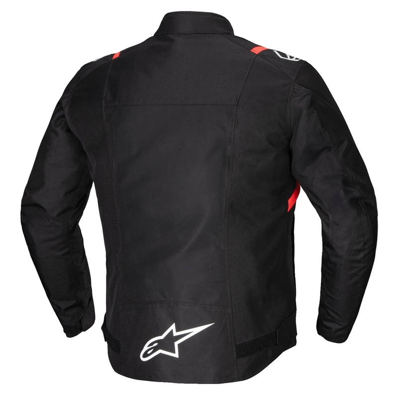 Alpinestars T-SPS 2 Vodootporna motociklistička jakna crno-bijelo-fluo crvena