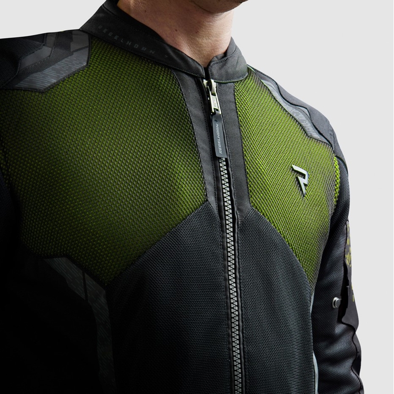Rebelhorn Jax motoristička jakna crno-fluo žuta