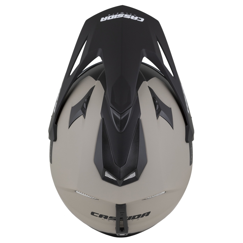 Enduro kaciga Cassida Tour 2.0 Dual mat pješčano-crna