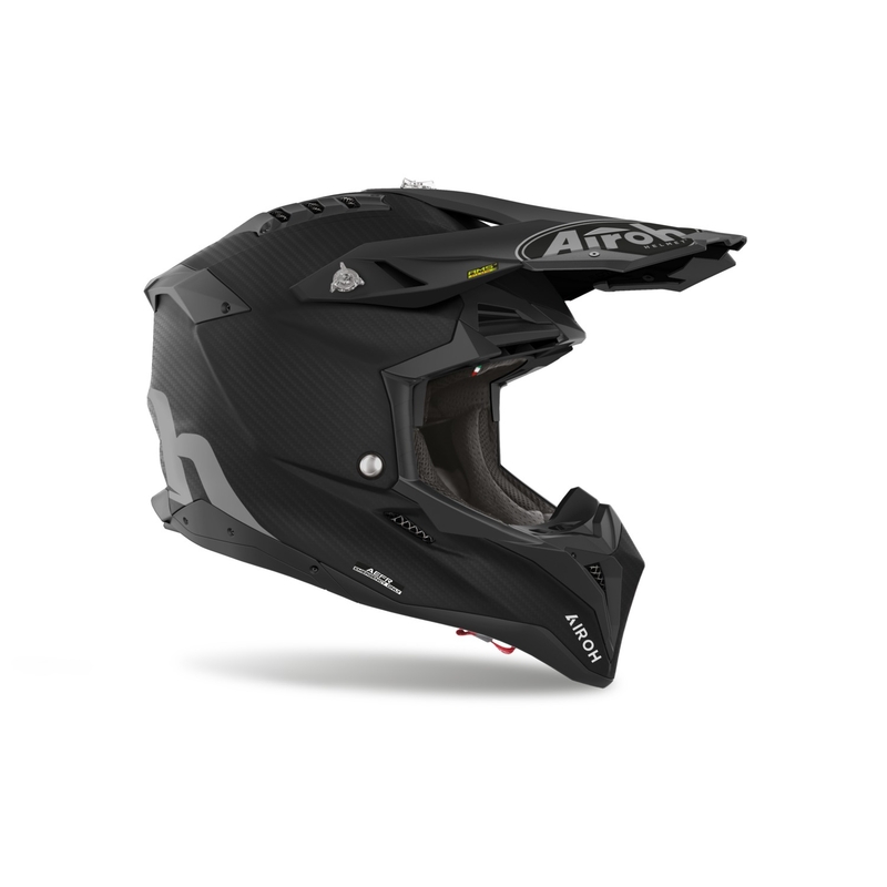 Motokros kaciga Airoh Aviator 3.0 Carbon mat crna