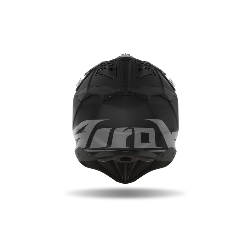 Motokros kaciga Airoh Aviator 3.0 Carbon mat crna