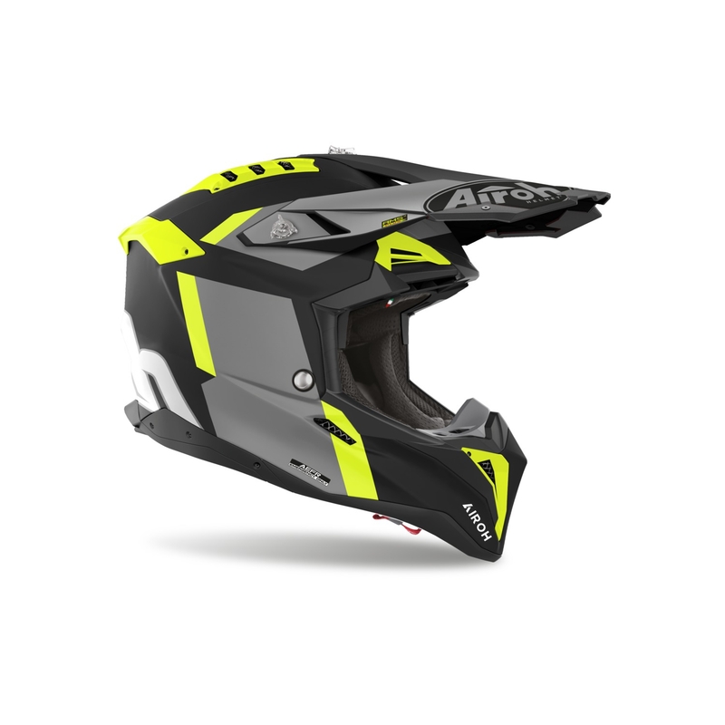 Motocross kaciga Airoh Aviator 3 Glory žuta mat